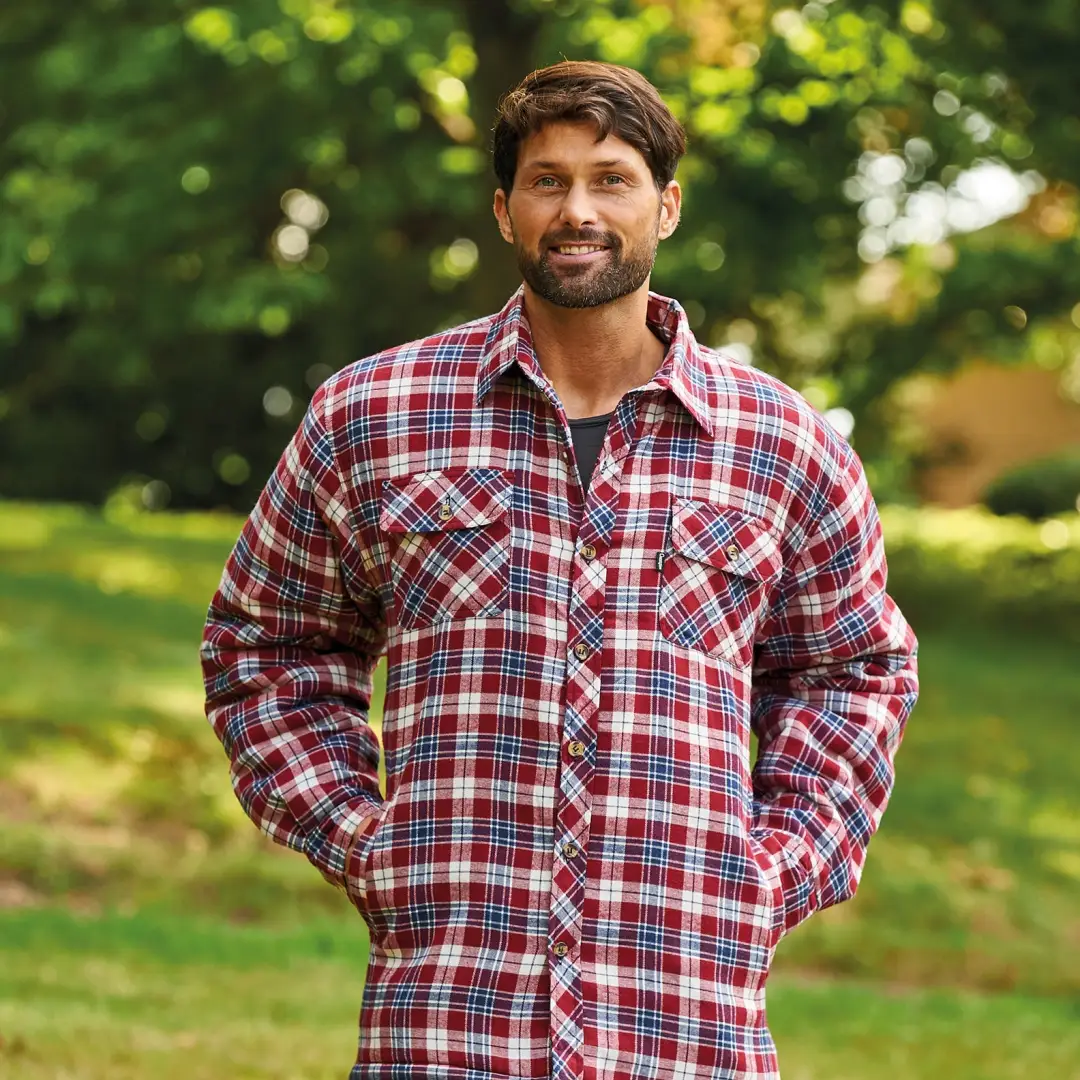 Champion Pennine Padded Sherpa Shirt - Image 2