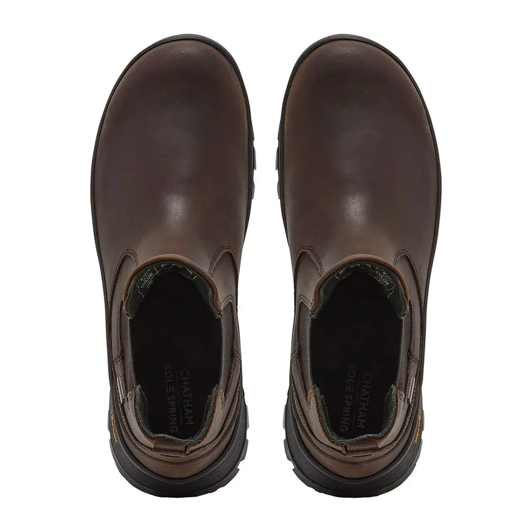 Chatham Cockley Waterproof Chelsea Boots - Dark Brown - Image 3