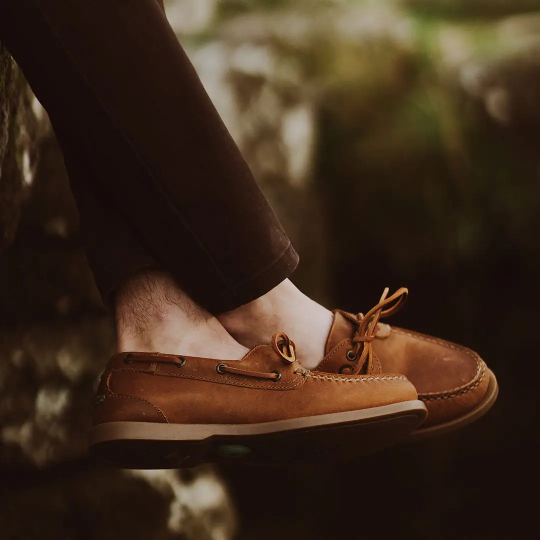 Chatham Deck II G2 Premium Leather Boat Shoes - Image 2