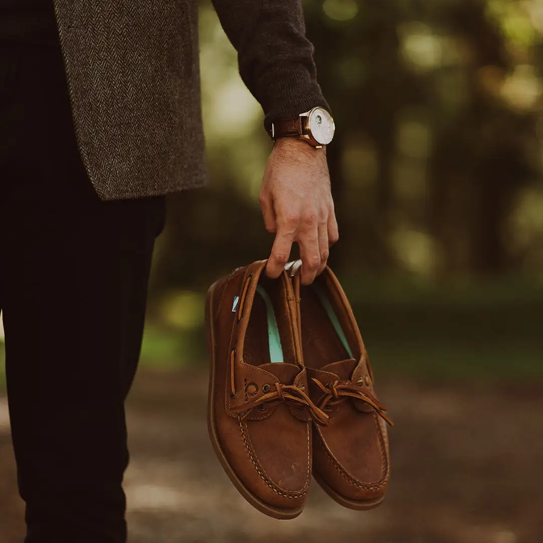 Chatham Deck II G2 Premium Leather Boat Shoes - Image 4