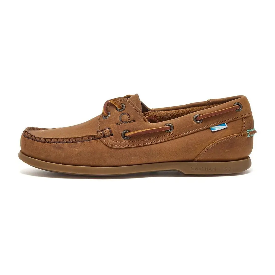 Chatham Deck Lady II G2 Premium Leather Boat Shoes - Image 5