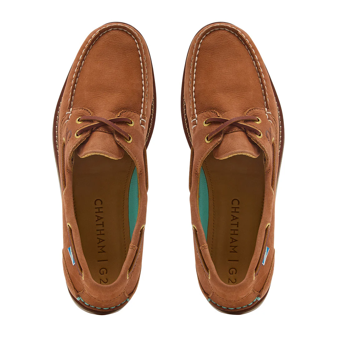 Chatham Lyme G2 Premium Nubuck Boat Shoes - Image 2