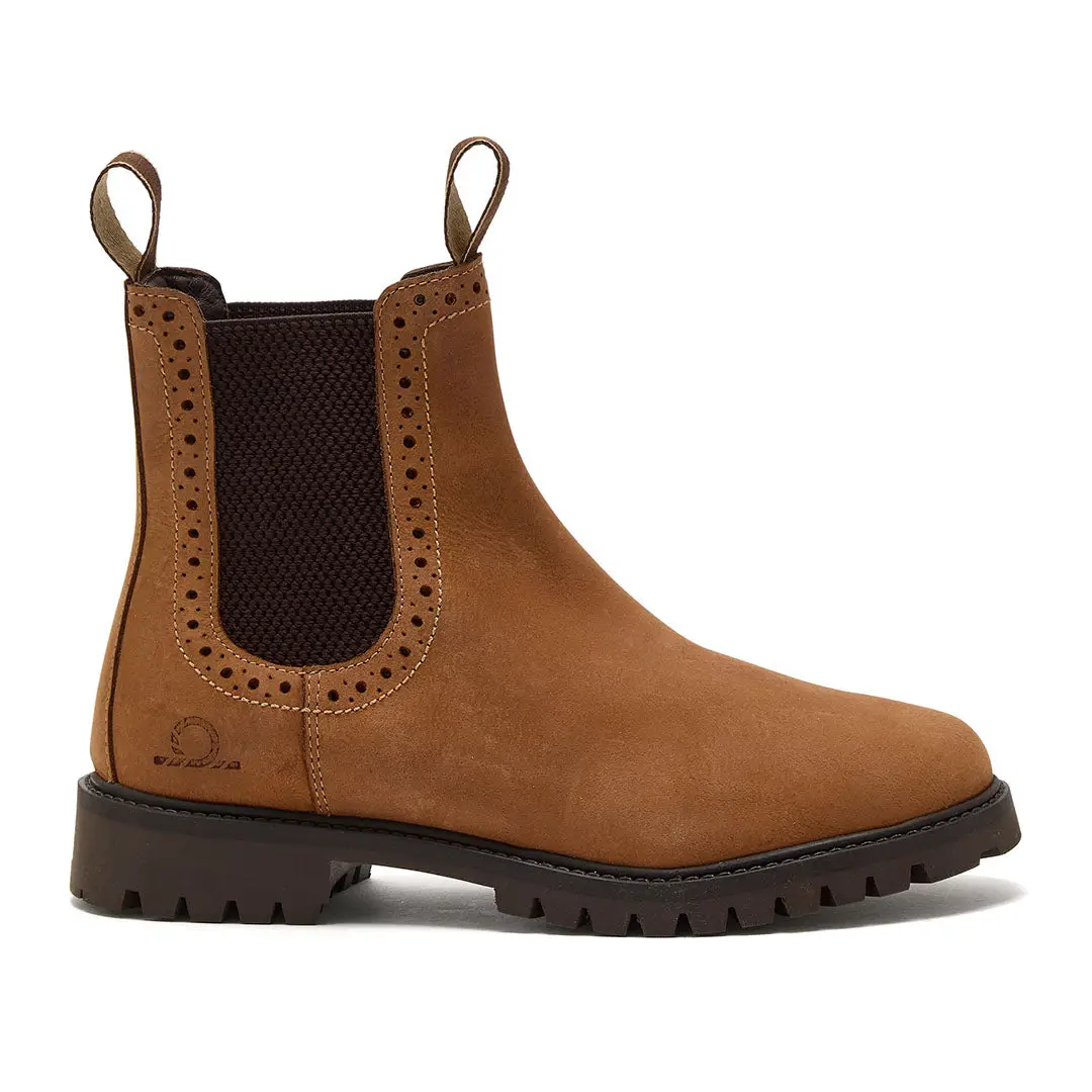 Chatham Moreton Ladies Brogue Chelsea Boots - Image 2