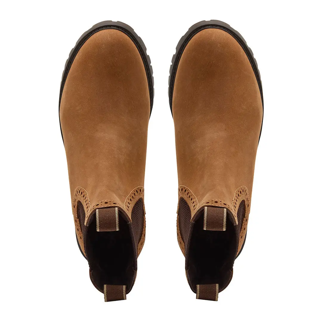 Chatham Moreton Ladies Brogue Chelsea Boots - Image 3