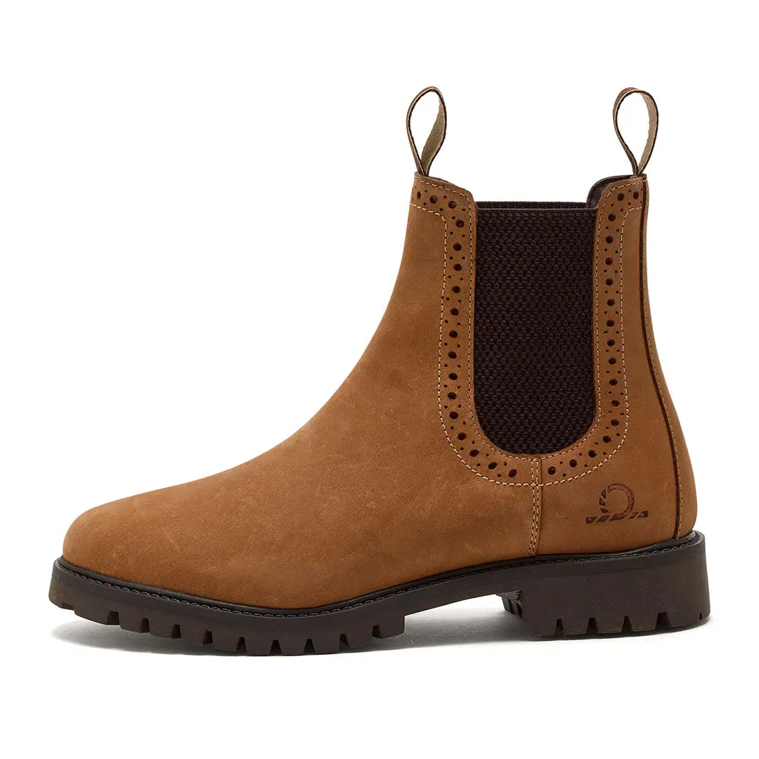 Chatham Moreton Ladies Brogue Chelsea Boots - Image 4