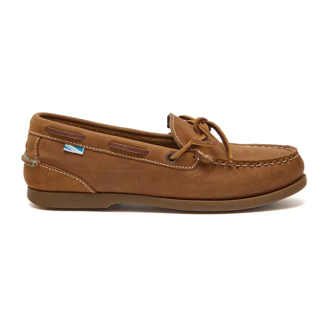 Chatham Olivia Lady G2 Premium Nubuck Slip-On Deck Shoes - Image 2