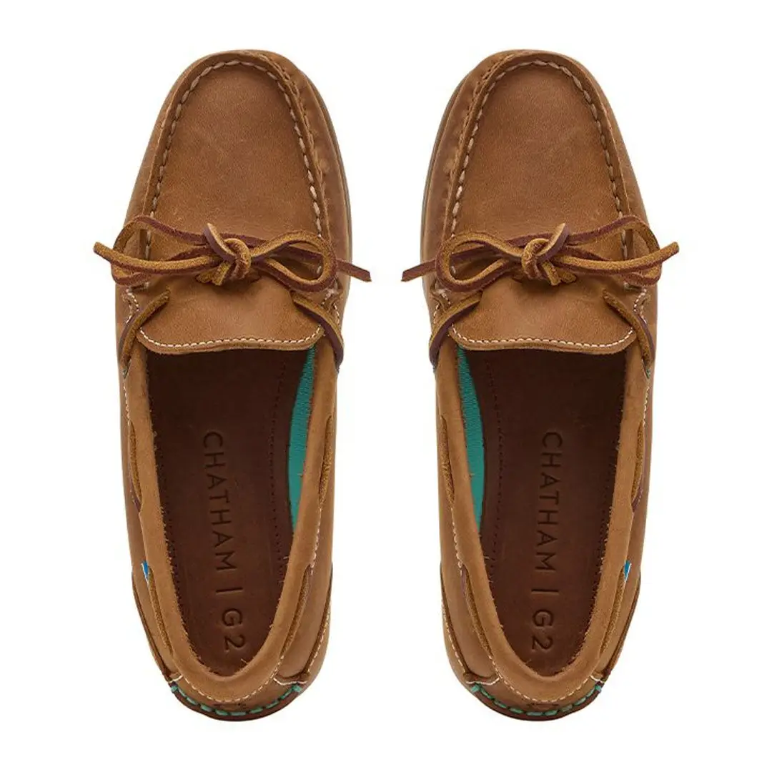 Chatham Olivia Lady G2 Premium Nubuck Slip-On Deck Shoes - Image 3
