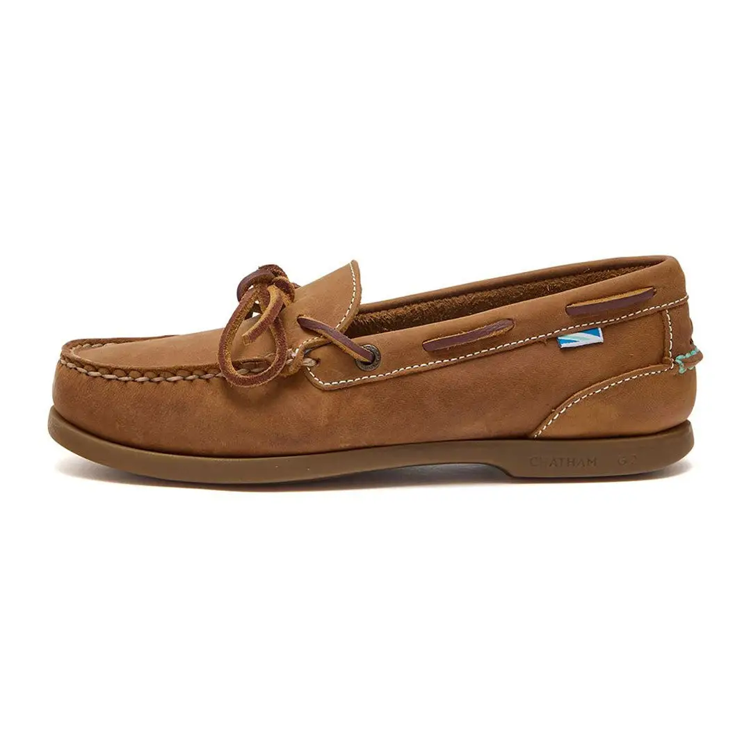 Chatham Olivia Lady G2 Premium Nubuck Slip-On Deck Shoes - Image 4