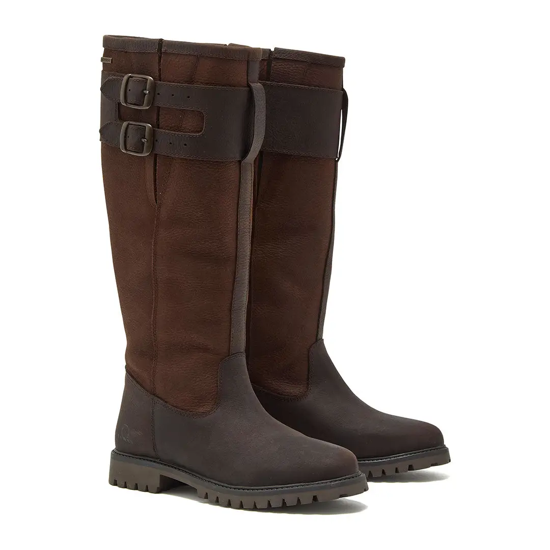 Chatham Sandown II Ladies Premium Waterproof Leather Wide Fit Riding Boots