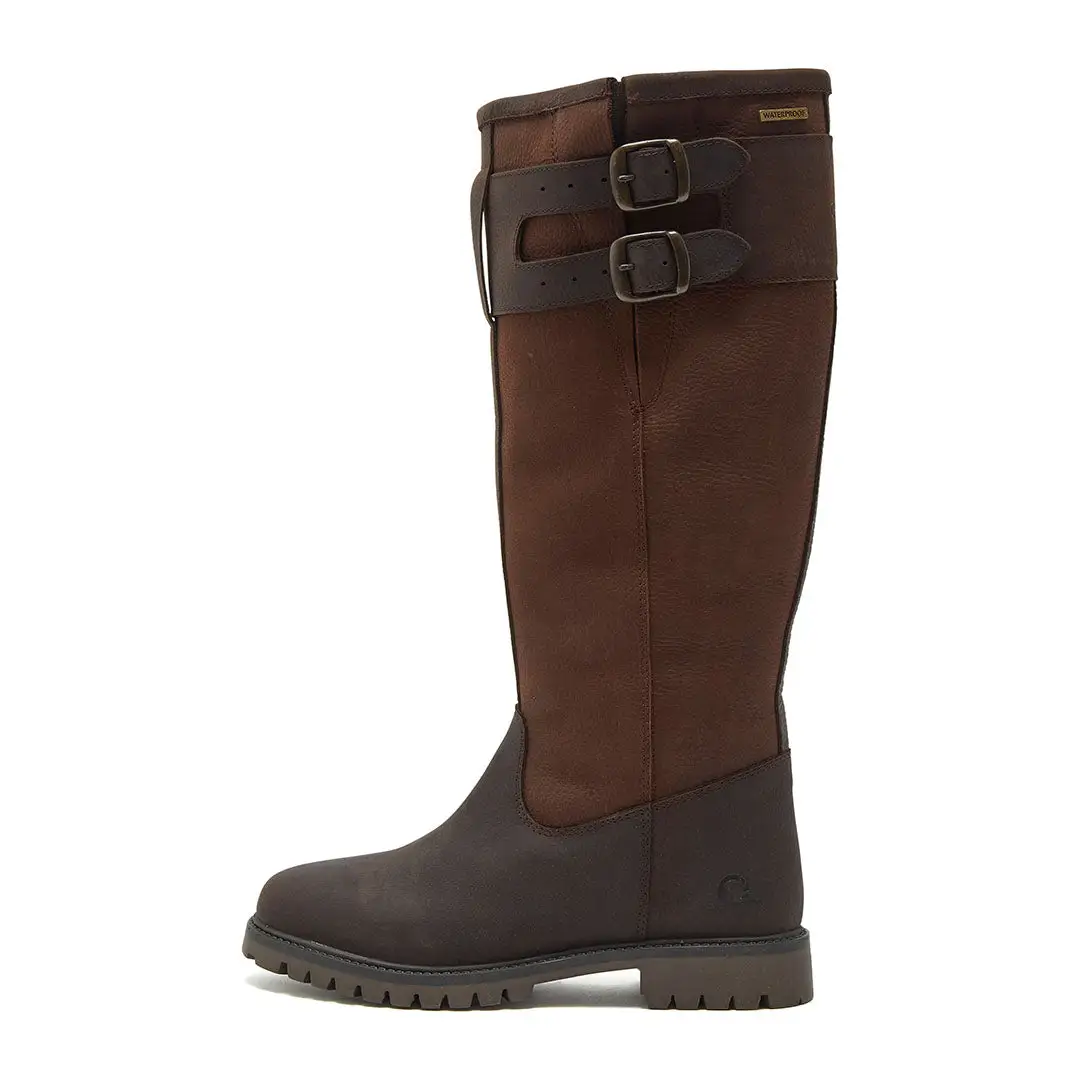 Chatham Sandown II Ladies Premium Waterproof Leather Wide Fit Riding Boots - Image 2