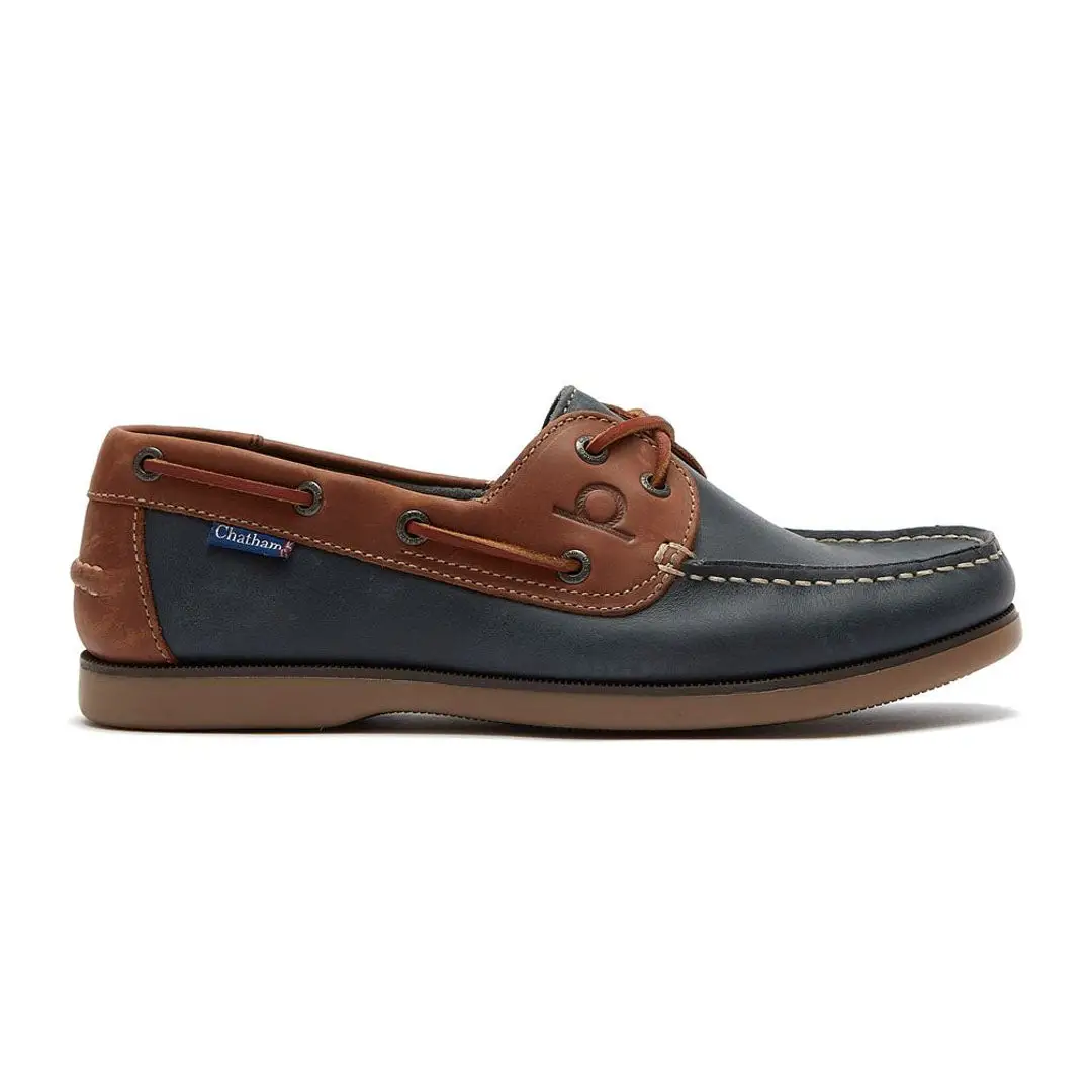 Chatham Whitstable Leather Boat Shoes