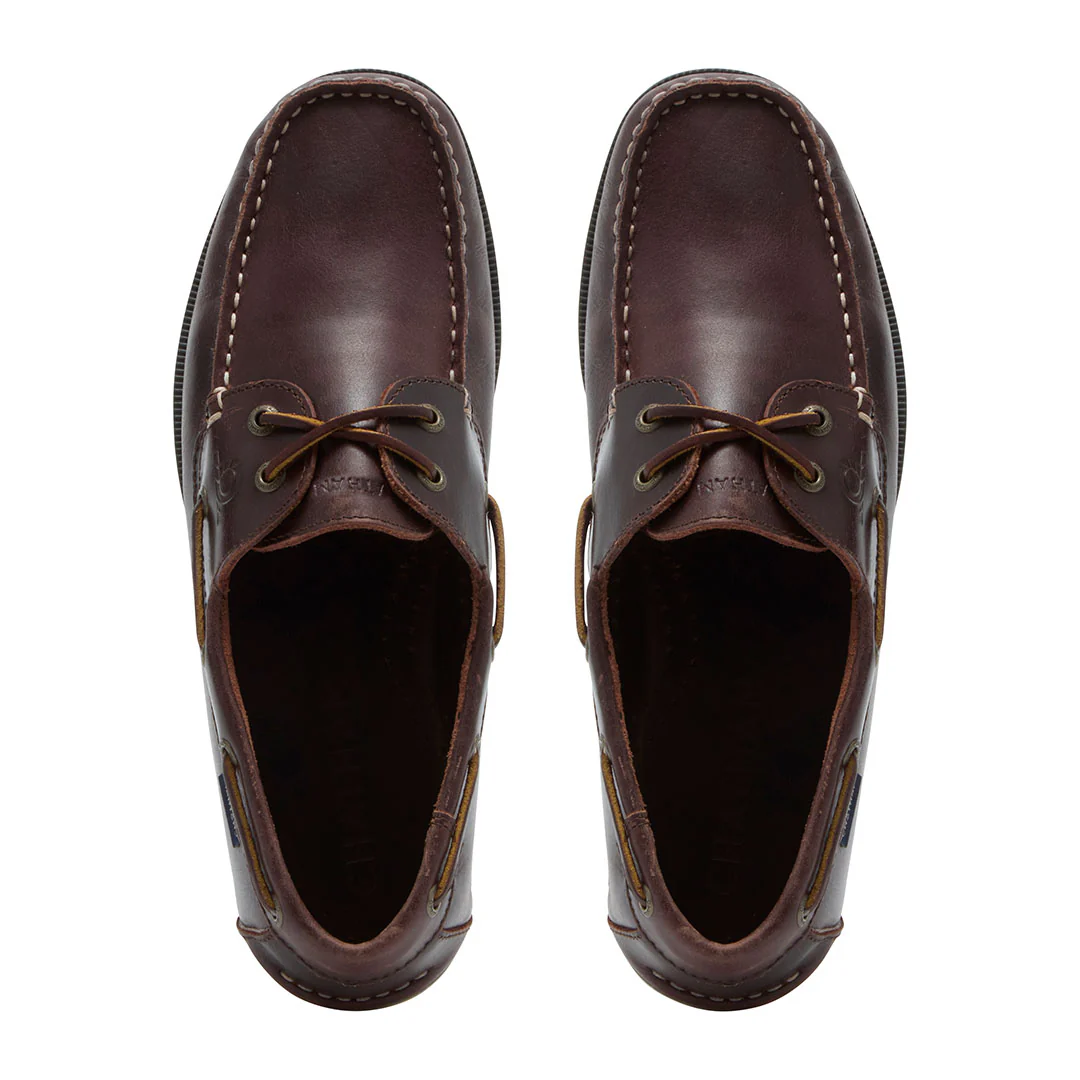 Chatham Whitstable Leather Boat Shoes - Image 3