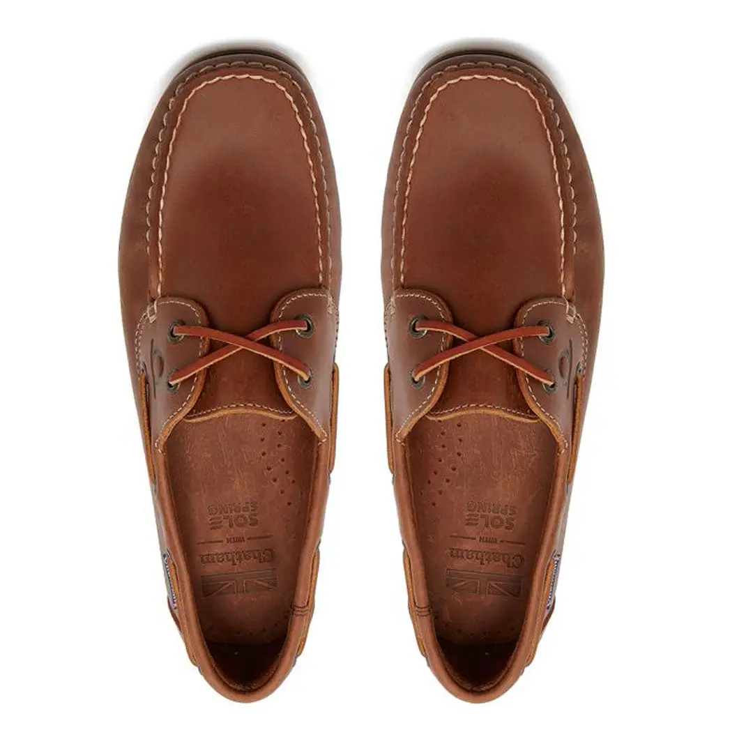 Chatham Whitstable Leather Boat Shoes - Image 2
