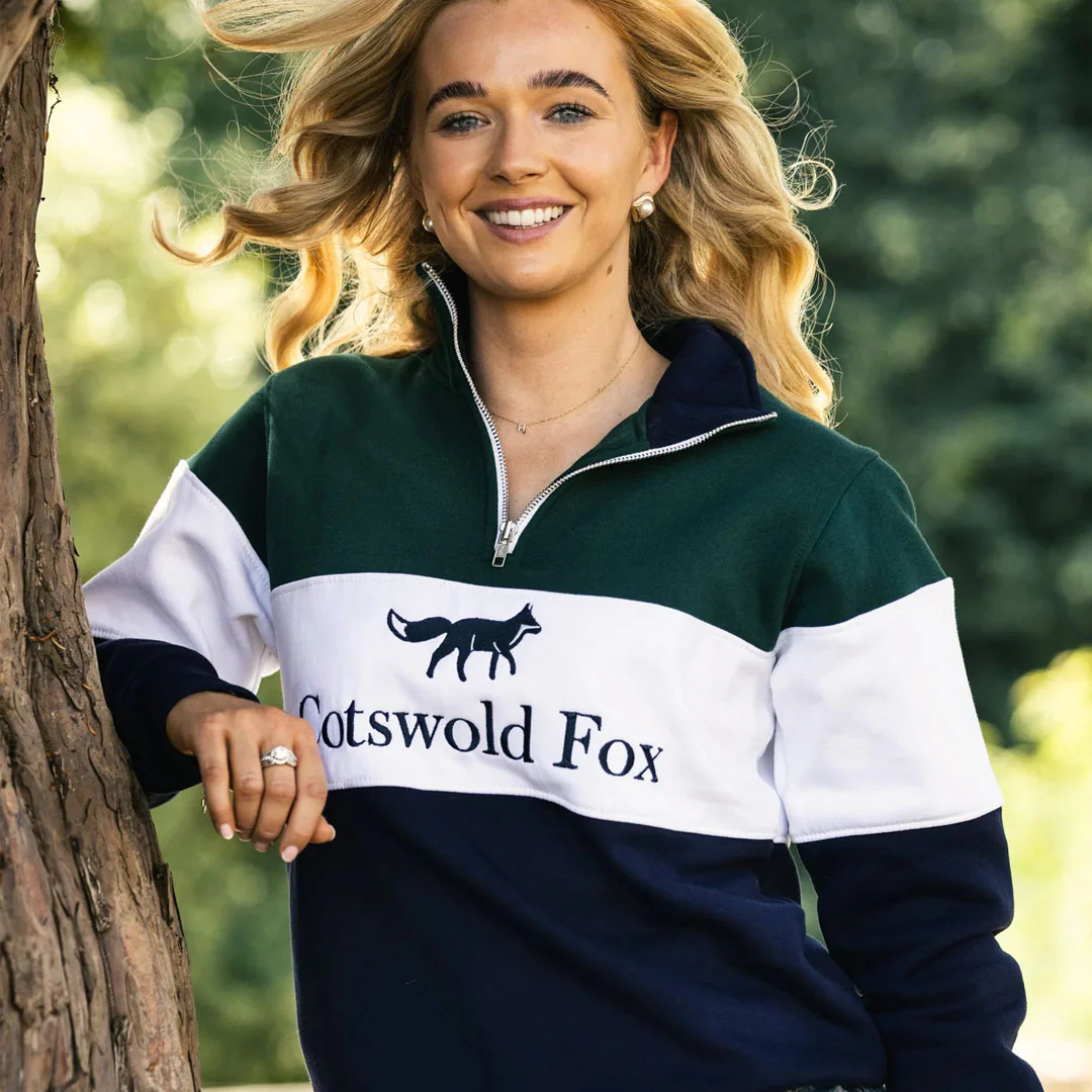 Cotswold Fox Cirencester Quarter Zip Jumper - Image 4