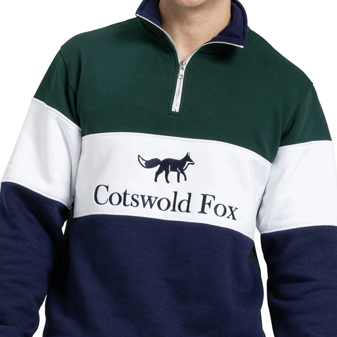 Cotswold Fox Cirencester Quarter Zip Jumper - Image 5