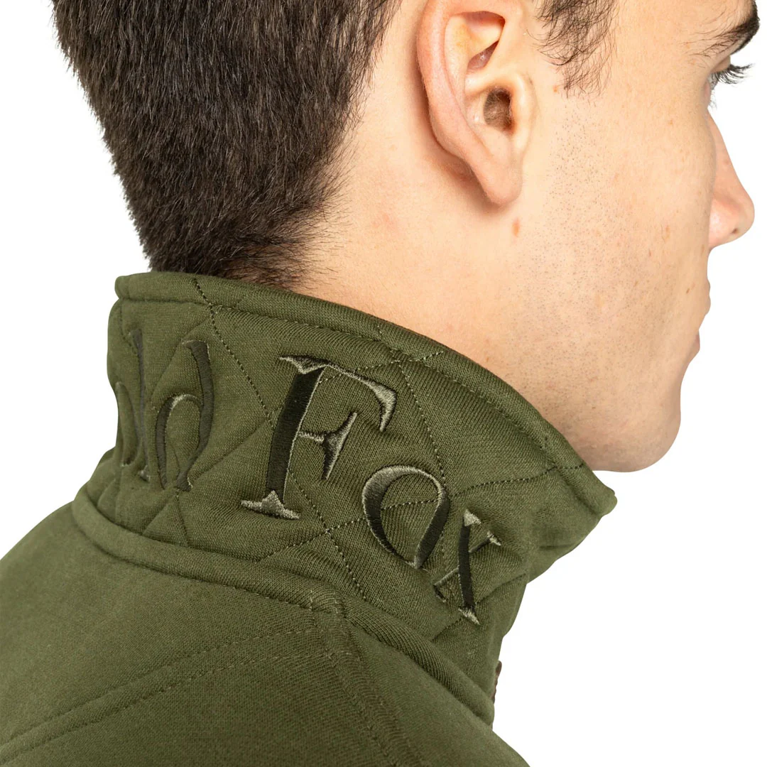 Cotswold Fox Tetbury Quarter Zip Jumper - Image 3