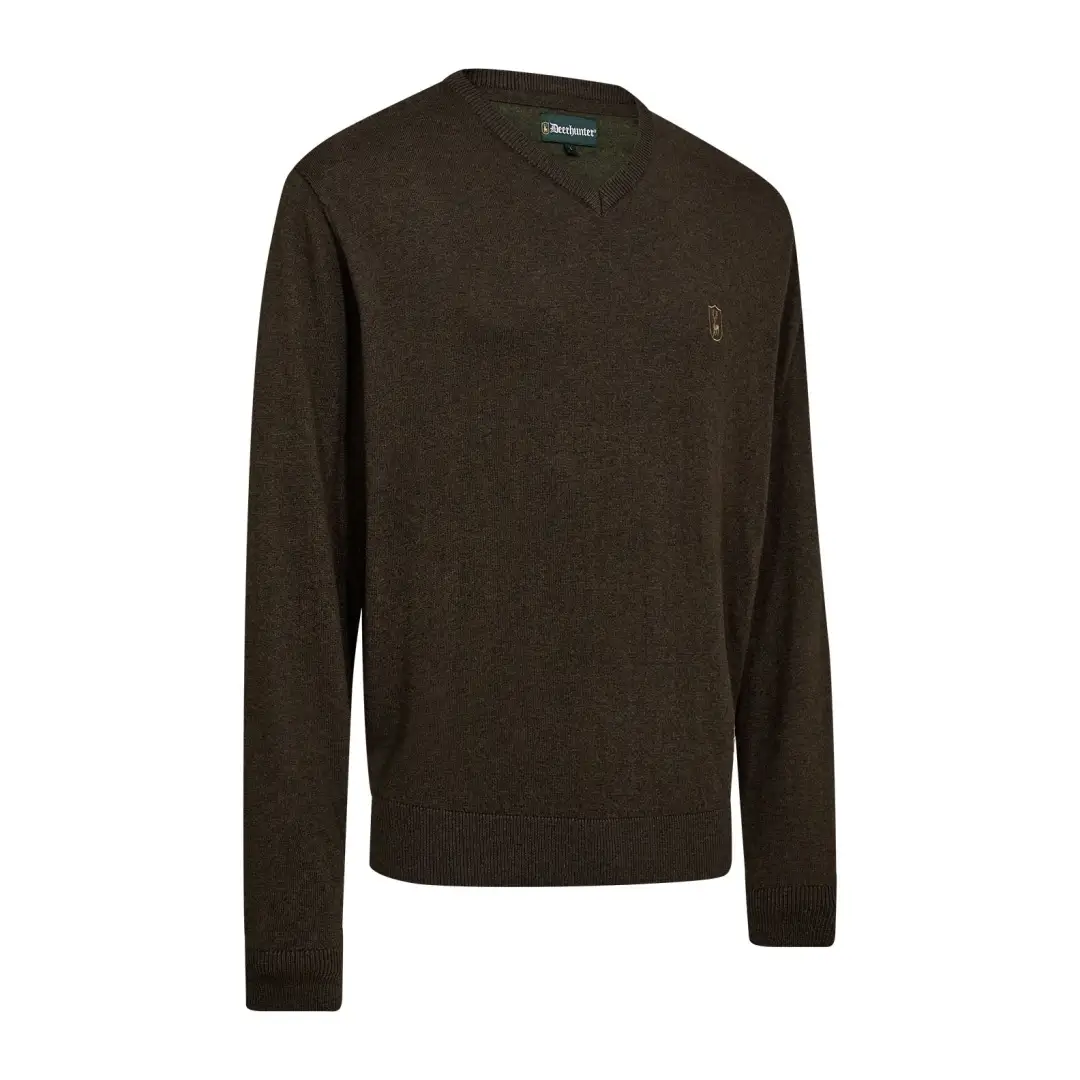 Deerhunter Harrington V-Neck Knit Jumper