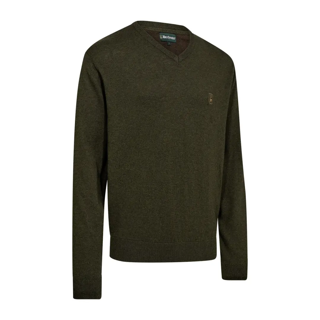Deerhunter Harrington V-Neck Knit Jumper