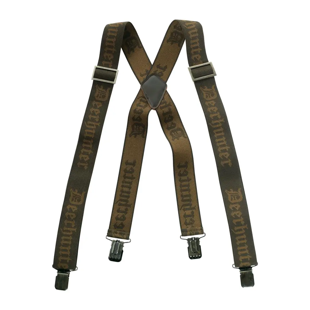 Deerhunter Logo Braces with Clips