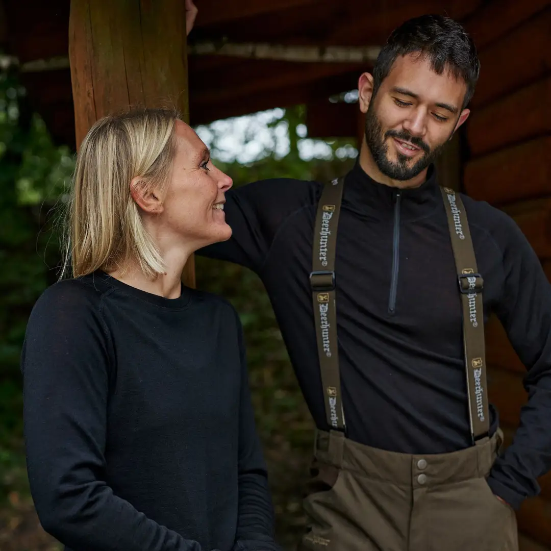 Deerhunter Quinn Merino ½-Zip Undershirt - Image 2