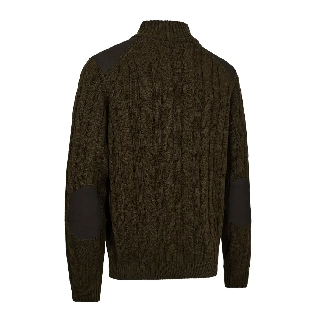 Deerhunter Randall ½ Zip Cable Knit Jumper - Image 2
