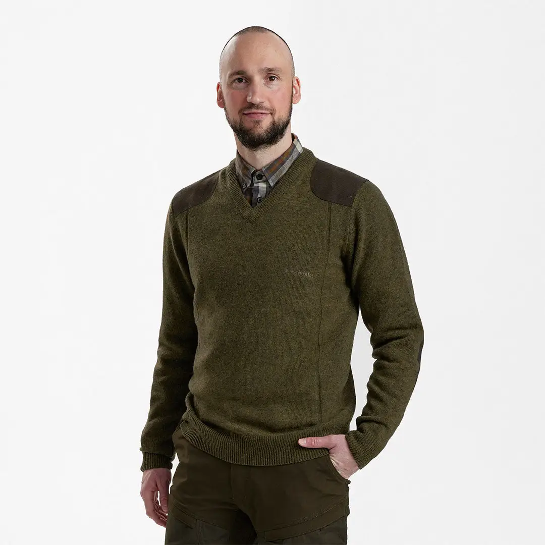 Deerhunter Sheffield Knit with V-neck - Image 2