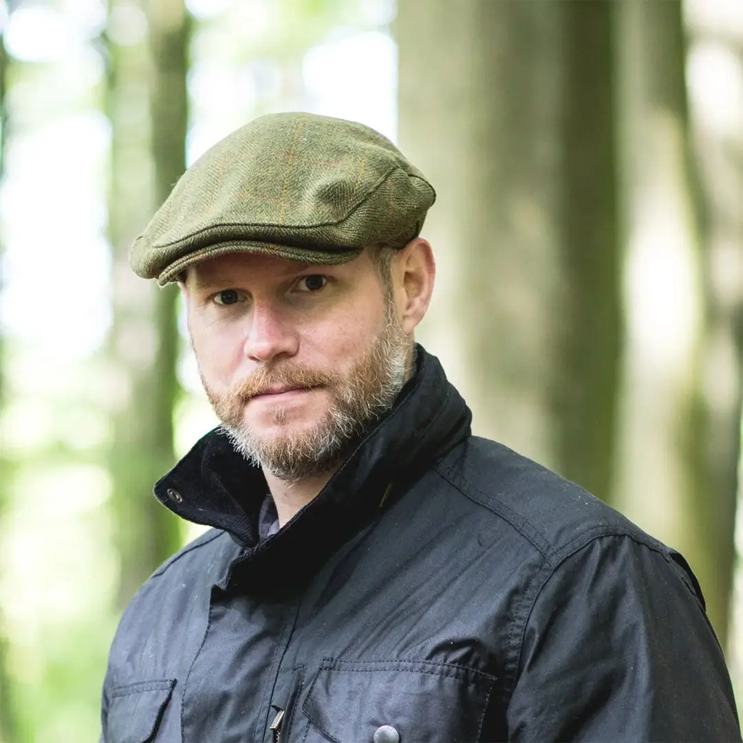 Extremities Woburn Tweed Flat Cap - Image 2