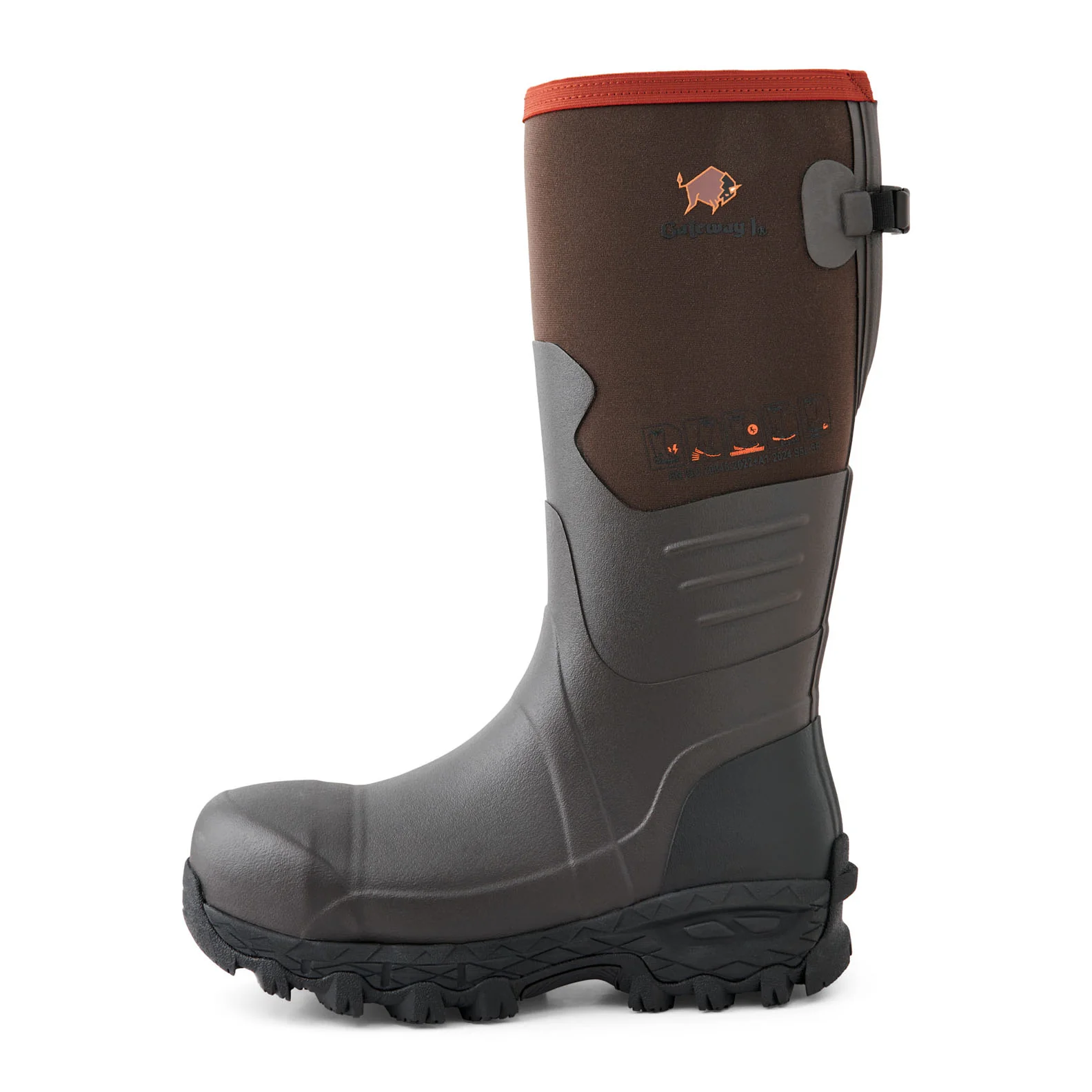 Gateway1 Country 17 Inch 4mm Neoprene Wellington Boots - Image 6