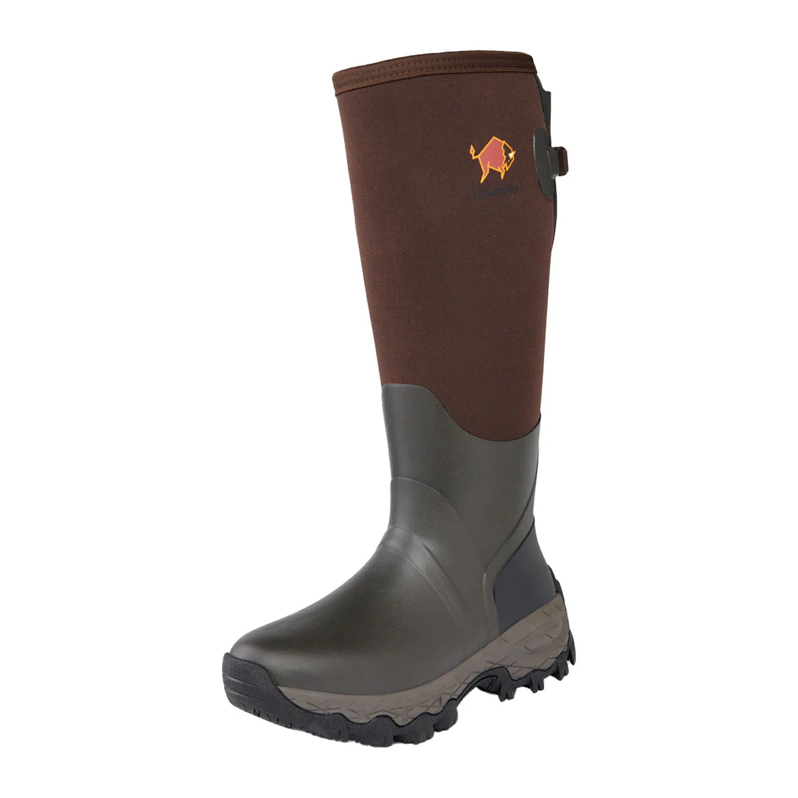Gateway1 Ladies Woodwalker Wide Fit Neoprene Wellington Boots - Image 2
