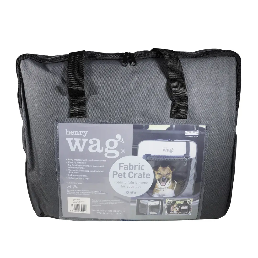 Henry Wag Folding Fabric Travel Pet Crate - Image 3