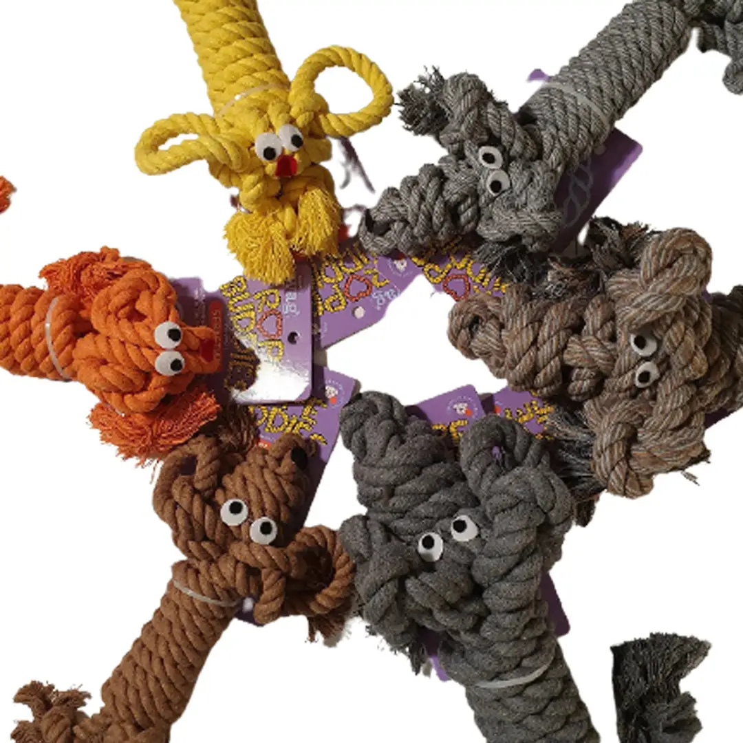Henry Wag Rope Buddies Companion Dog Toy Characters - Image 2