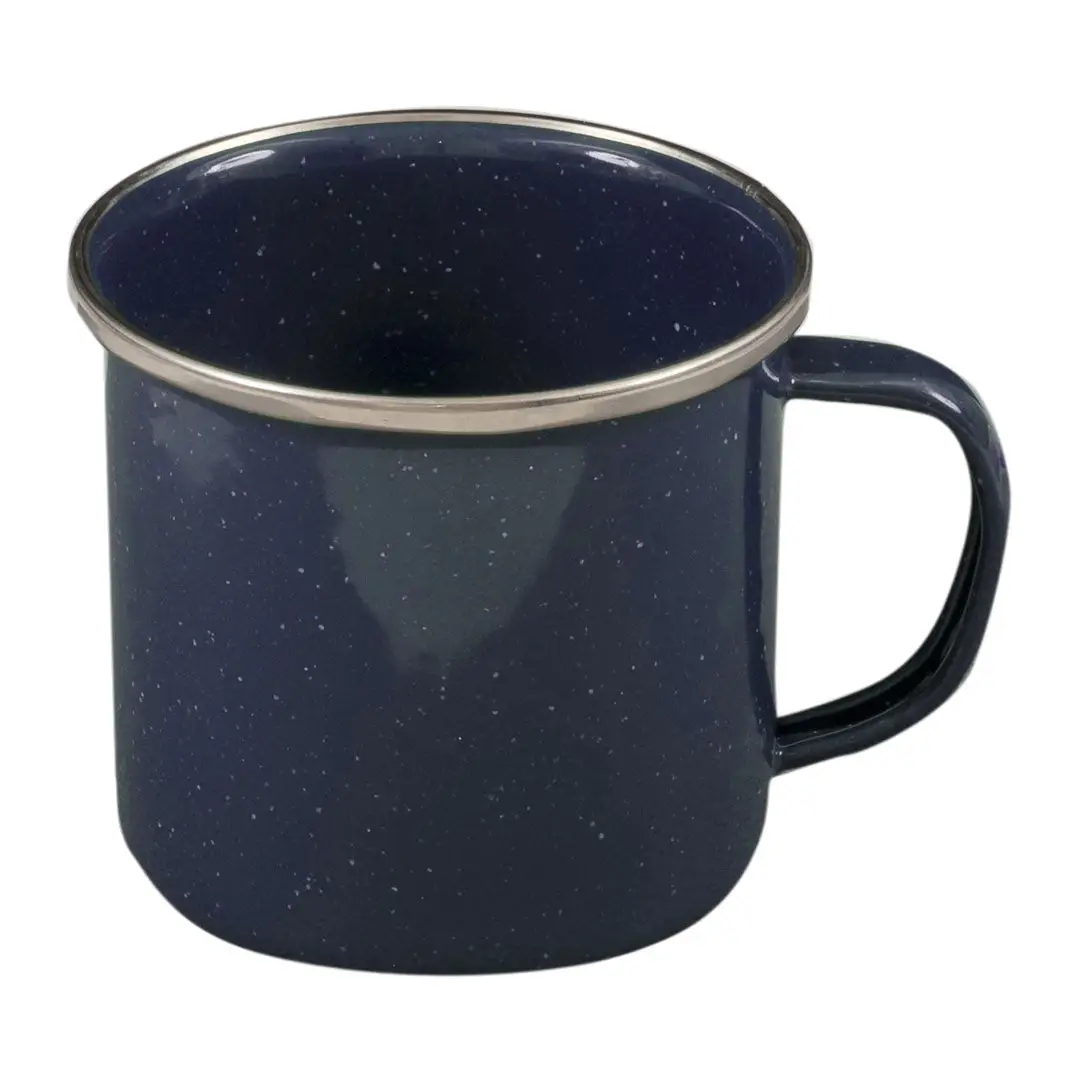 Highlander Deluxe Enamel Vintage Camping Mug