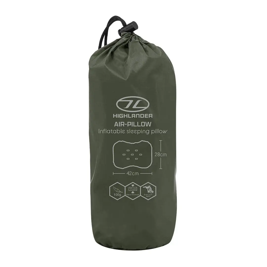 Highlander Nap Pak Camping Air Pillow - Image 2