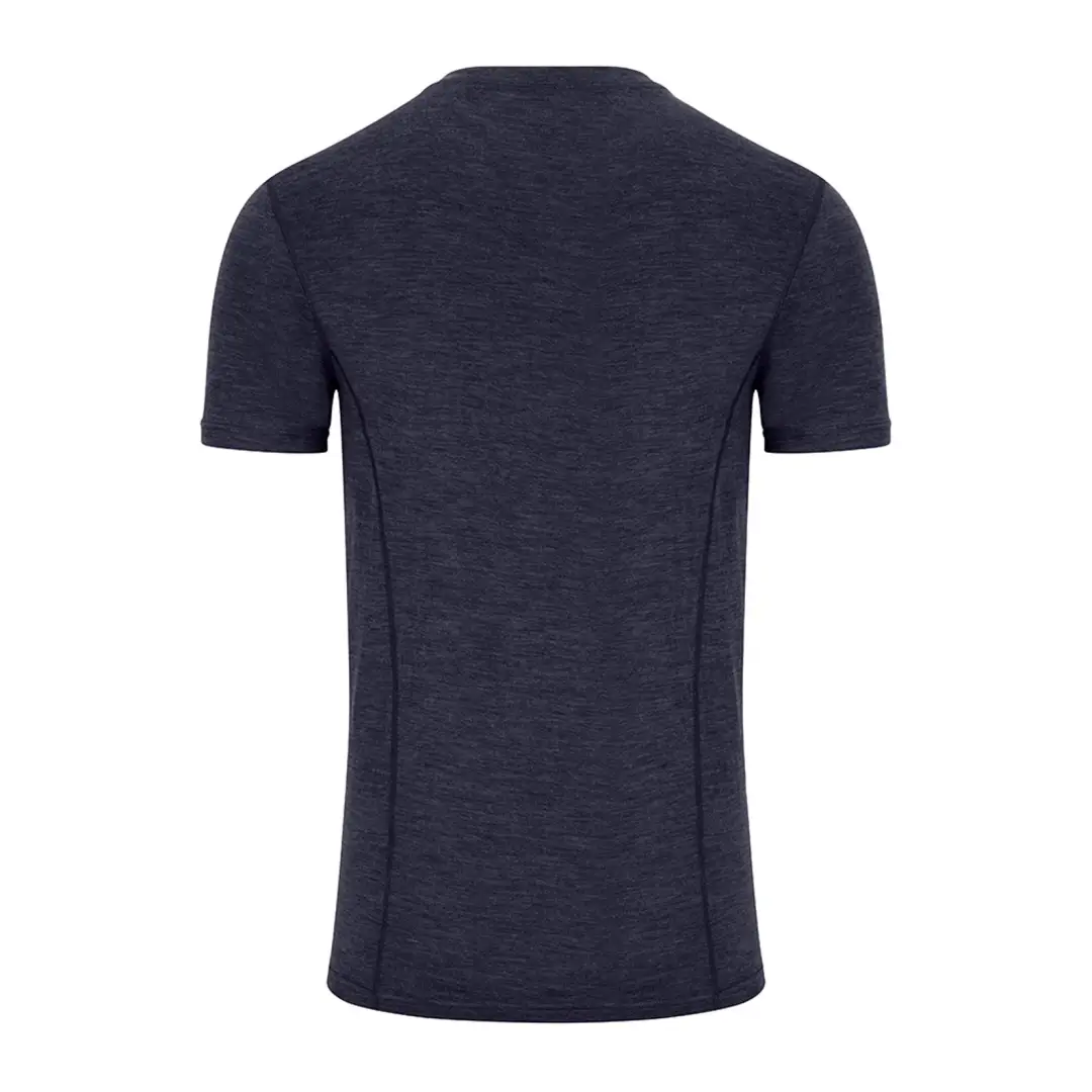 Hoggs of Fife 100% Merino Wool Crew Neck Short Sleeve Top - Image 2