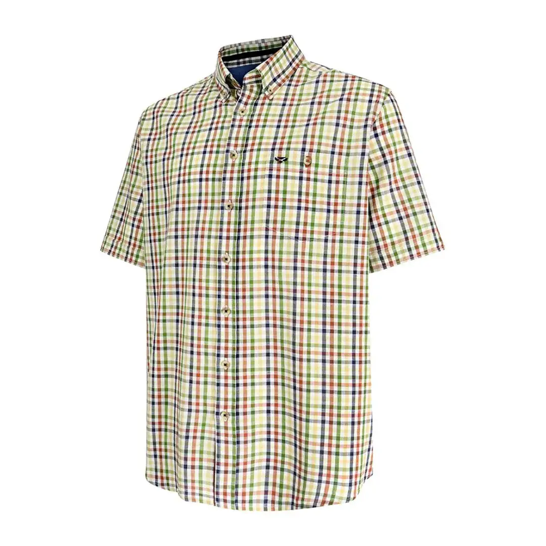 Hoggs Of Fife Aberdour Short Sleeve Checked Shirt