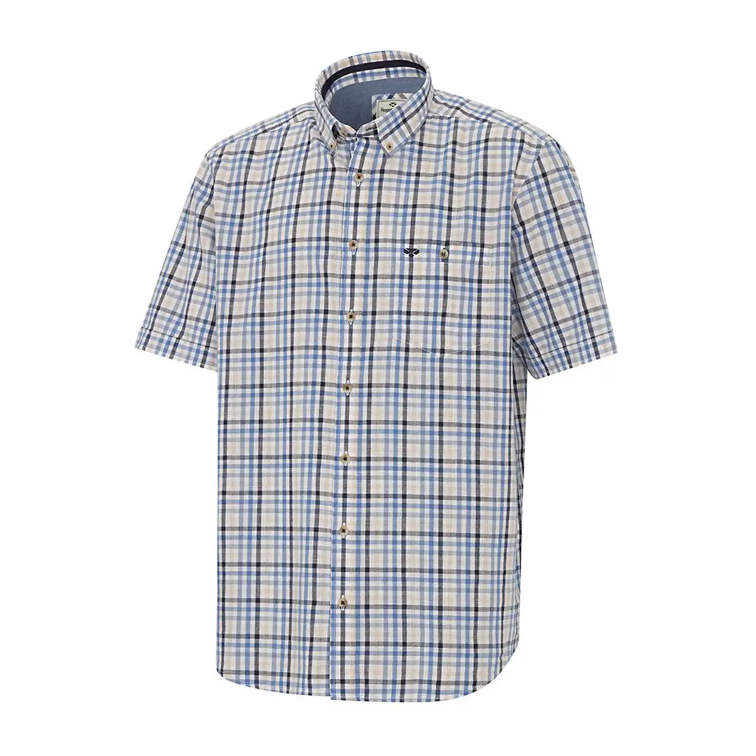 Hoggs Of Fife Aberdour Short Sleeve Checked Shirt