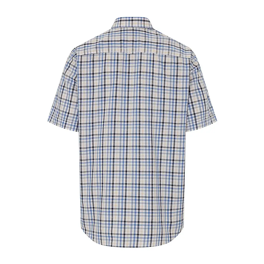 Hoggs Of Fife Aberdour Short Sleeve Checked Shirt - Image 4