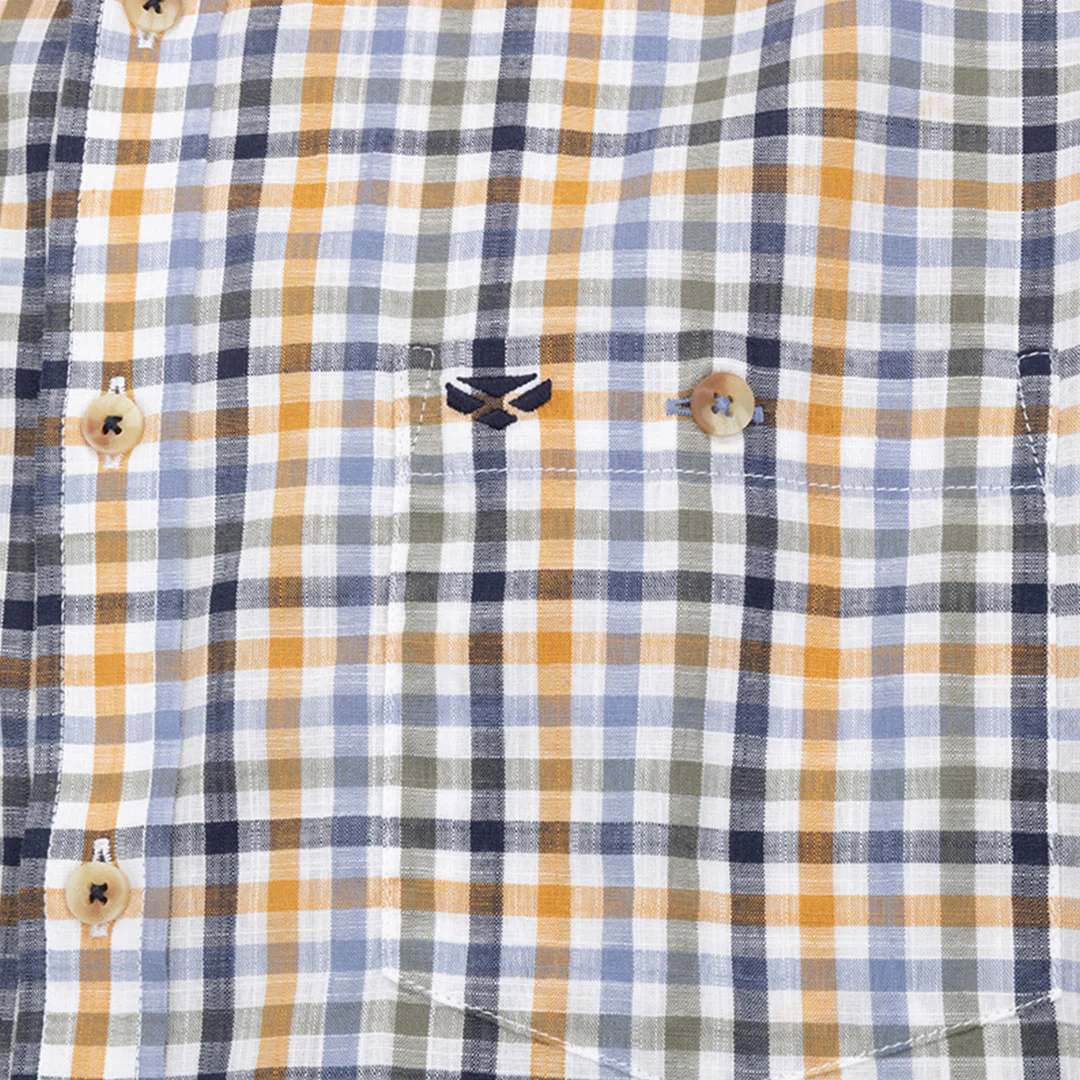 Hoggs Of Fife Aberdour Short Sleeve Checked Shirt - Image 2