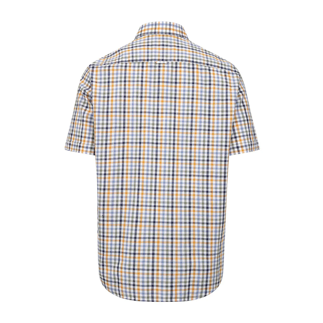 Hoggs Of Fife Aberdour Short Sleeve Checked Shirt - Image 3