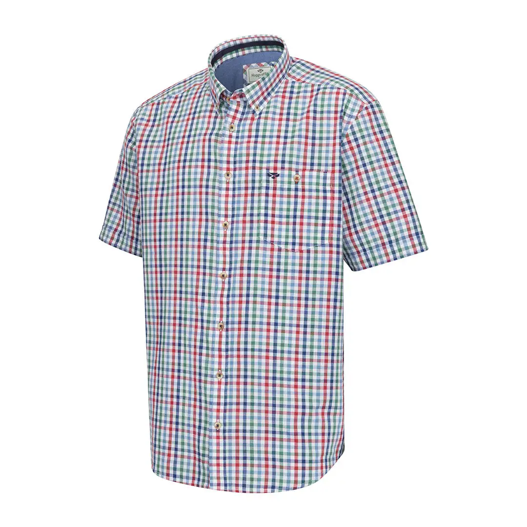 Hoggs Of Fife Aberdour Short Sleeve Checked Shirt