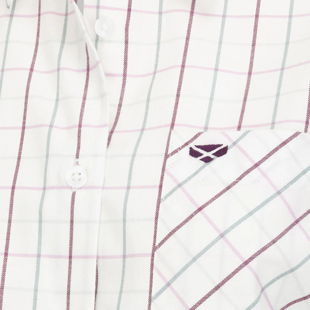 Hoggs Of Fife Aberlady Tattersall Shirt - Image 2