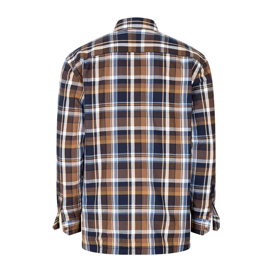 Hoggs of Fife Arran Micro Fleece Lined 100% Cotton Shirt - Image 4