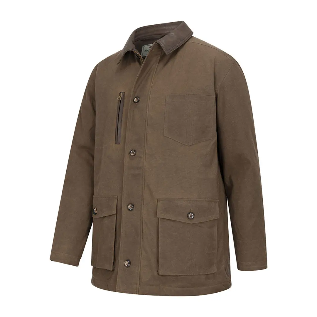 Hoggs of Fife Balerno Waxed Canvas Barn Coat