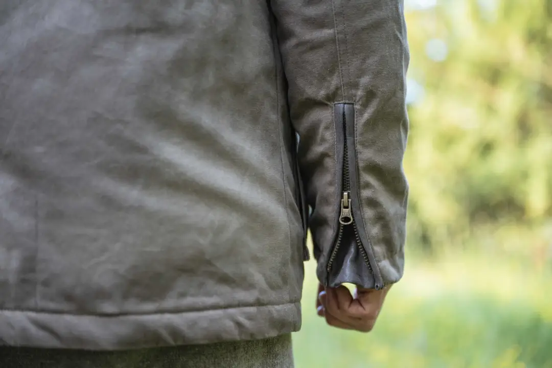 Hoggs of Fife Balerno Waxed Canvas Barn Coat - Image 4