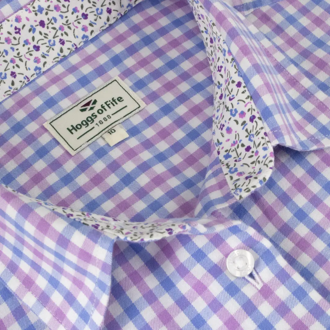 Hoggs Of Fife Becky II Ladies Cotton Shirt - Image 3