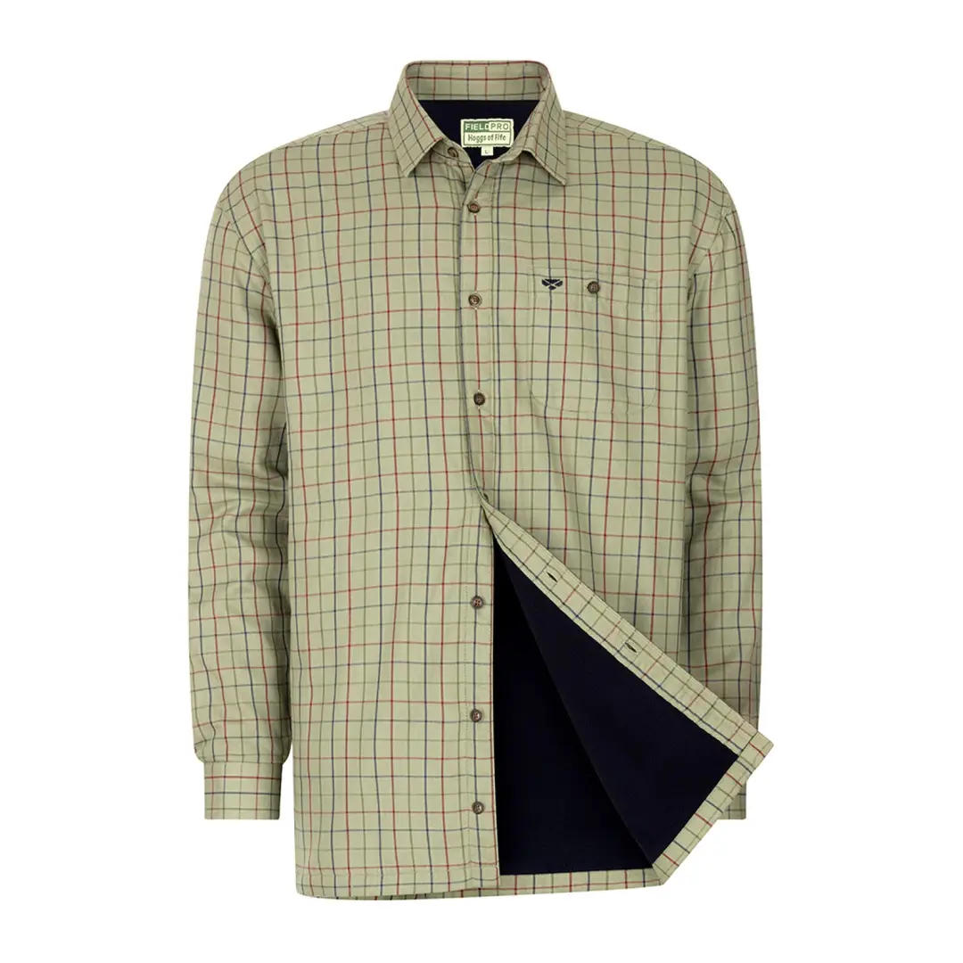 Hoggs of Fife Boxwood Fleece Lined Shirt - Image 3