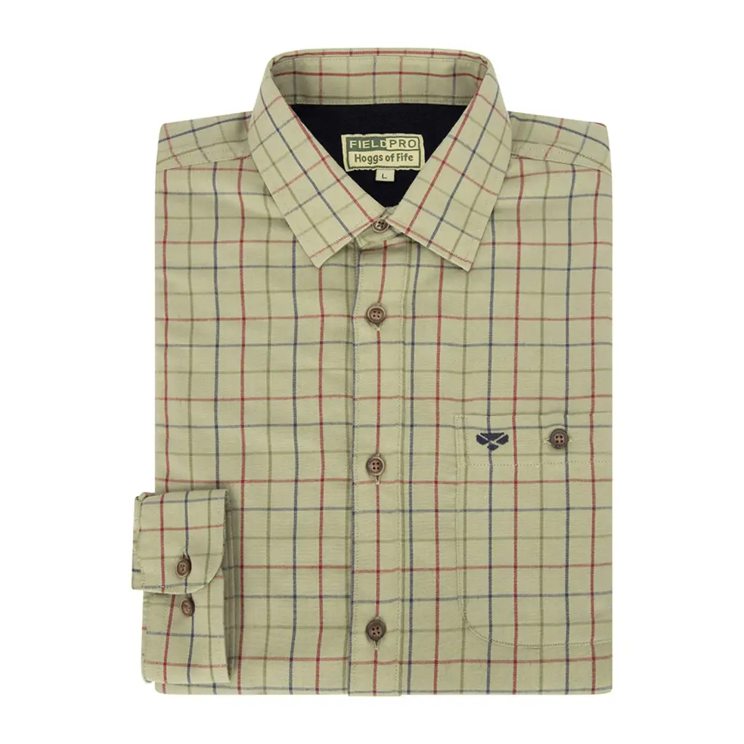 Hoggs of Fife Boxwood Fleece Lined Shirt - Image 5