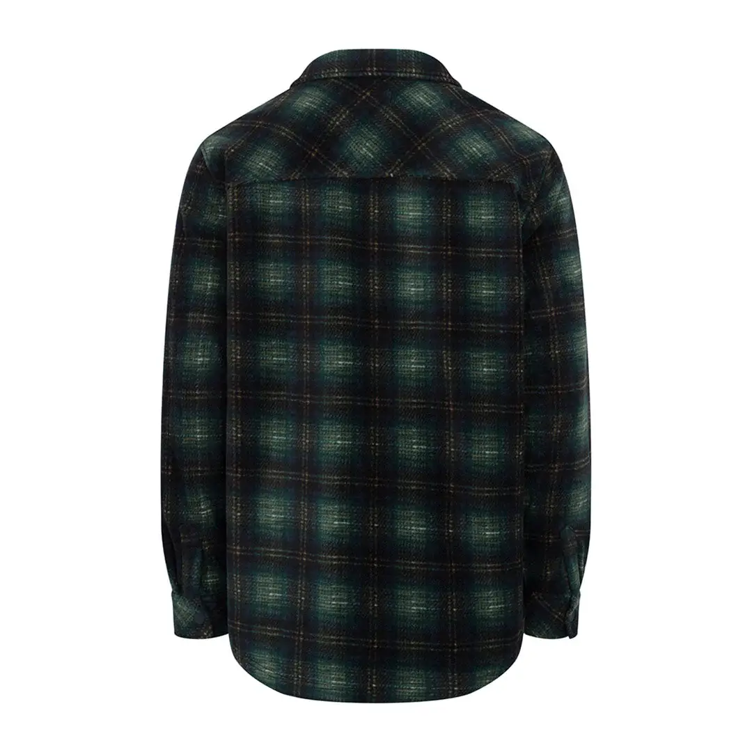 Hoggs of Fife Broxburn Fleece Shacket - Image 3
