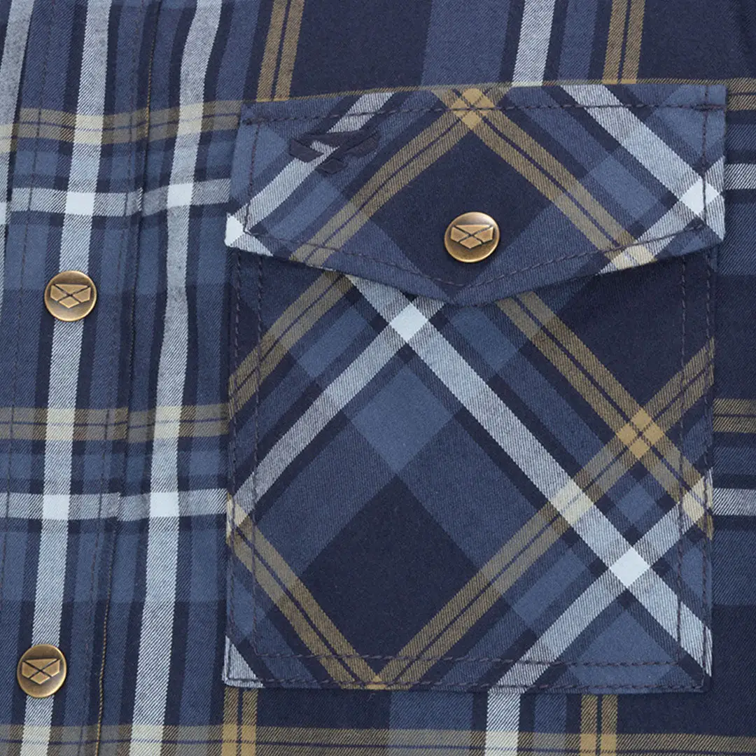 Hoggs of Fife Brunton Sherpa Lined Shacket - Image 4