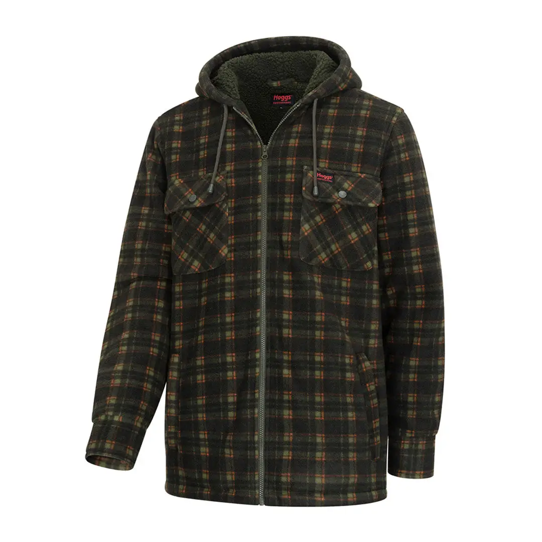 Hoggs of Fife Caithness Hooded Fleece Shacket